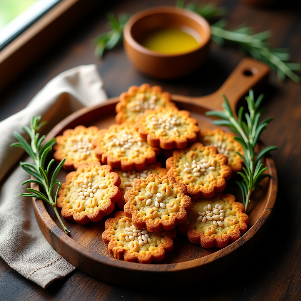 Crackers de Semillas de Girasol y Linaza: Snack Crudivegano Sin Horno