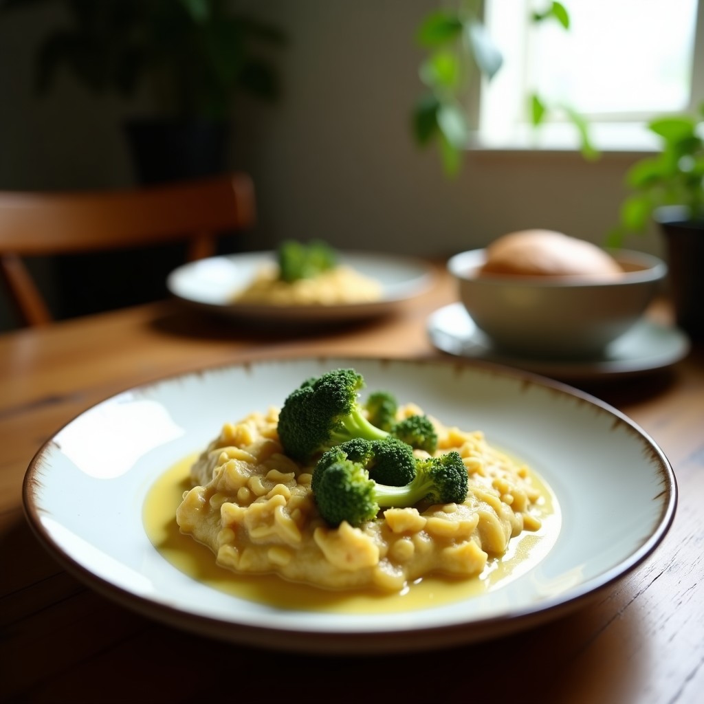 Crema de Brócoli Romanesco y Cúrcuma: Receta Antiinflamatoria en Olla Lenta