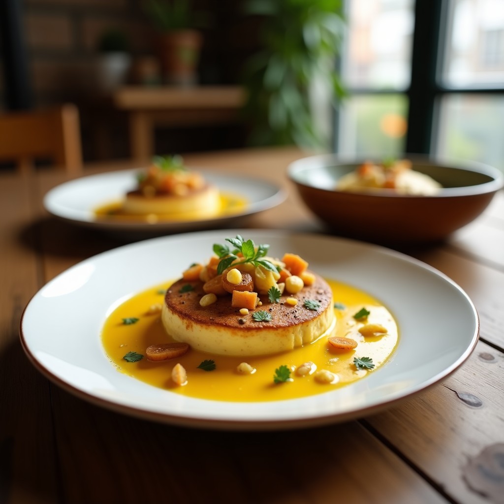 Crema de coliflor asada con curry y crujiente de pipas, vegana y cremosa, lista en 40 minutos