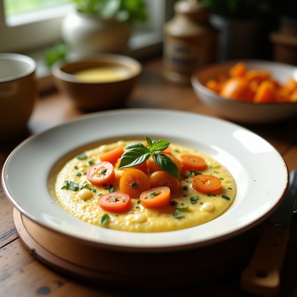Crema de Calabacín y Albahaca con Crujiente de Panceta y Pipas: Receta Fácil y Cremosa en 30 Minutos