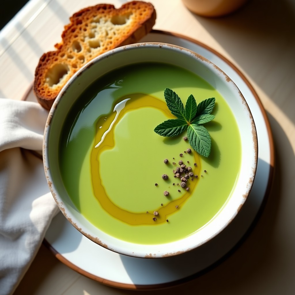 Crema de Calabacín y Menta: Receta Vegana, Sin Gluten y Refrescante en 20 Minutos