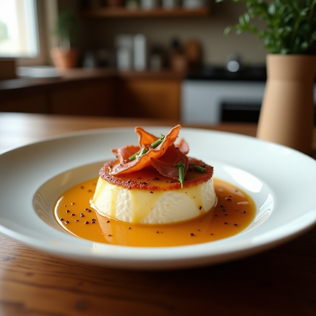 Crema de Champiñones y Trufa con Crujiente de Jamón: Receta Cremosa y Sofisticada en 30 Minutos