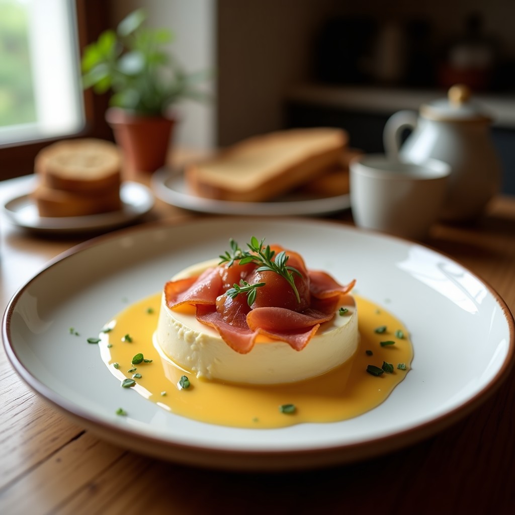 Crema de Puerro y Chirivía con Crujiente de Jamón Serrano y Trufa: Receta Fácil y Reconfortante en 40 Minutos