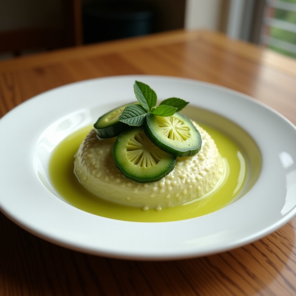 Crema Fría de Pepino y Aguacate con Menta: Receta Sin Lactosa para el Verano