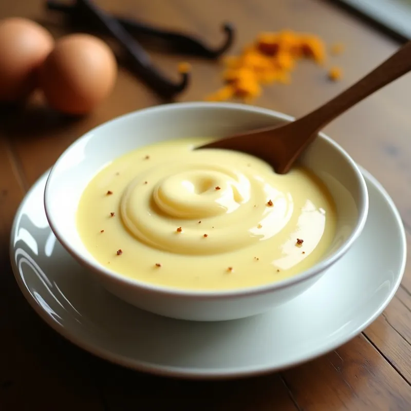 Crema Pastelera Vegana de Vainilla: Receta Sin Huevo y con 4 Ingredientes