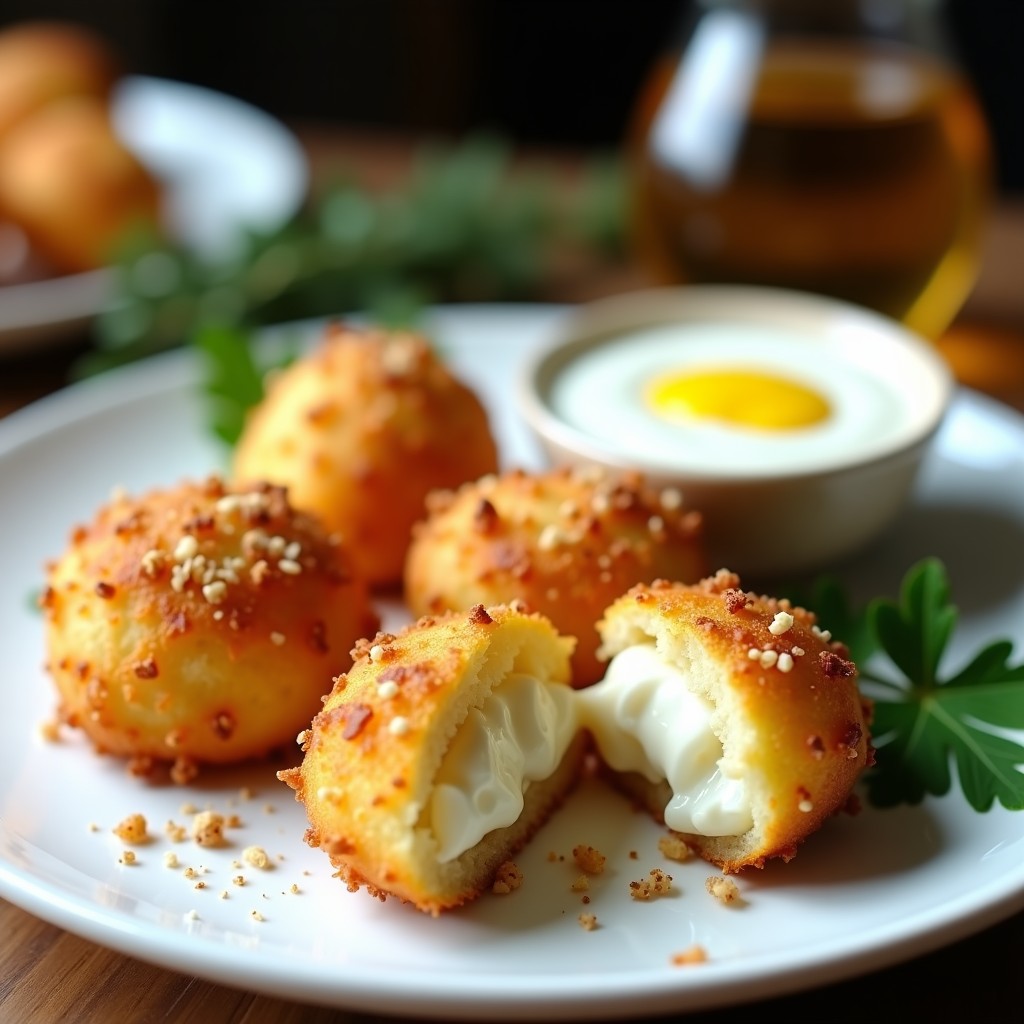 Croquetas de Coliflor y Queso de Cabra: Receta Keto en Airfryer con Toque Francés