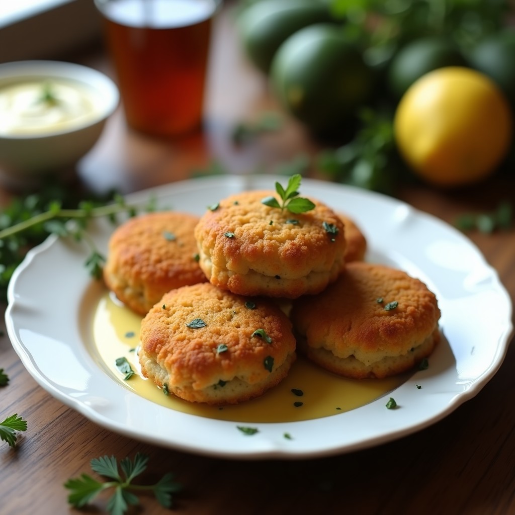 Croquetas de Setas Portobello y Espinacas con Bechamel de Anacardos: Receta Vegana en Airfryer