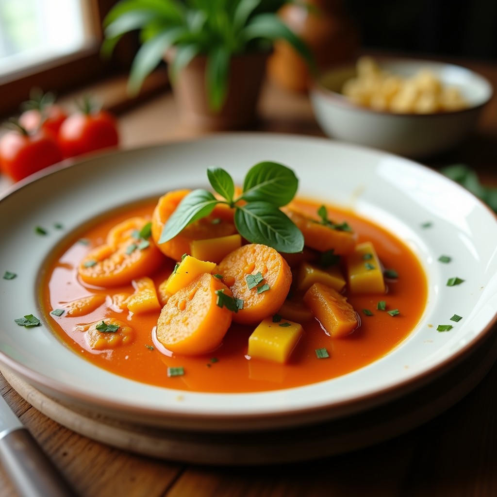 Curry Rojo Cremoso de Pavo y Piña: Receta Tailandesa Fácil, Aromática y Exótica en 30 Minutos