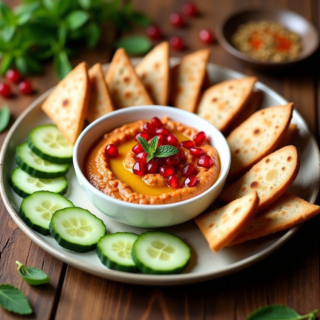 Dips de Lentejas Corail con Ajo Asado: Aperitivo Libanés Vegano y Sin Cocción