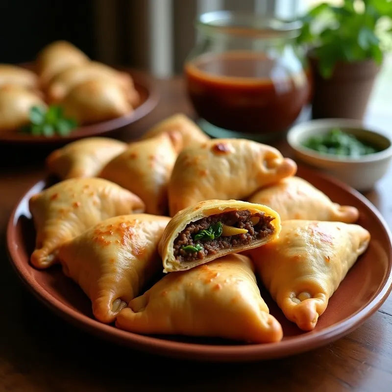 Empanadas Argentinas de Carne: Receta con Corteza Quebradiza en 40 Minutos