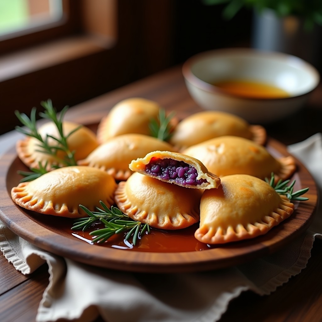 Empanadas de Camote y Queso de Cabra: Receta Argentina Sin TACC en Airfryer