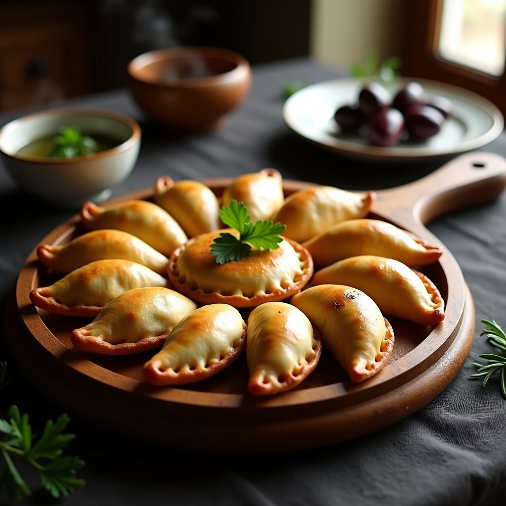 Empanadas de Carne de Res y Aceitunas Kalamata: Receta Argentina Tradicional en Olla Lenta
