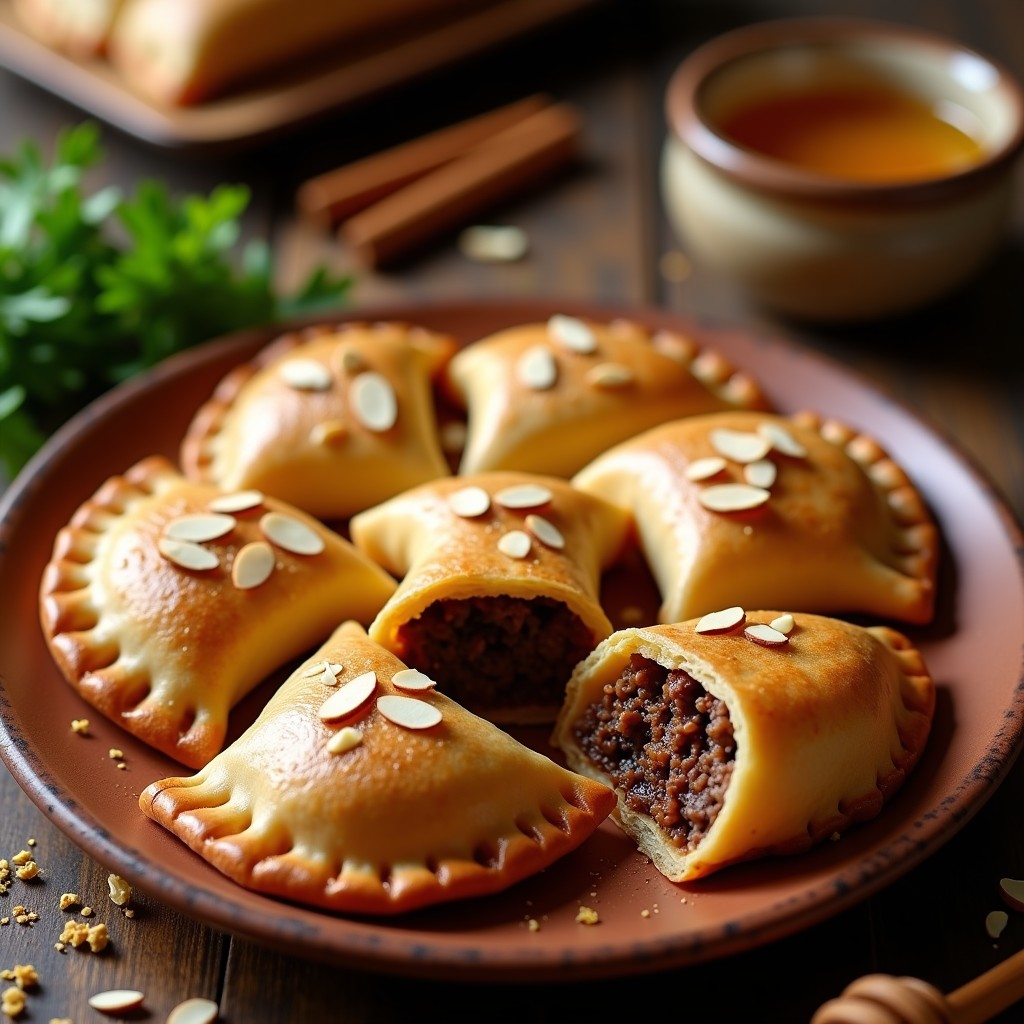 Empanadas de carne de Cordero y Dátiles: Receta Marroquí en Airfryer Sin Aceite
