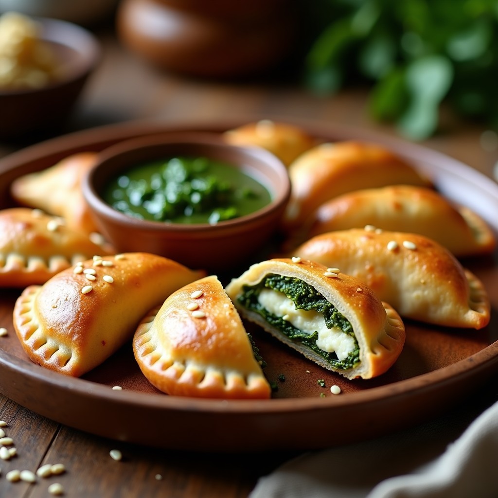 Empanadas de Espinaca y Ricotta: Receta en Airfryer con Masa Integral y Toque Argentino