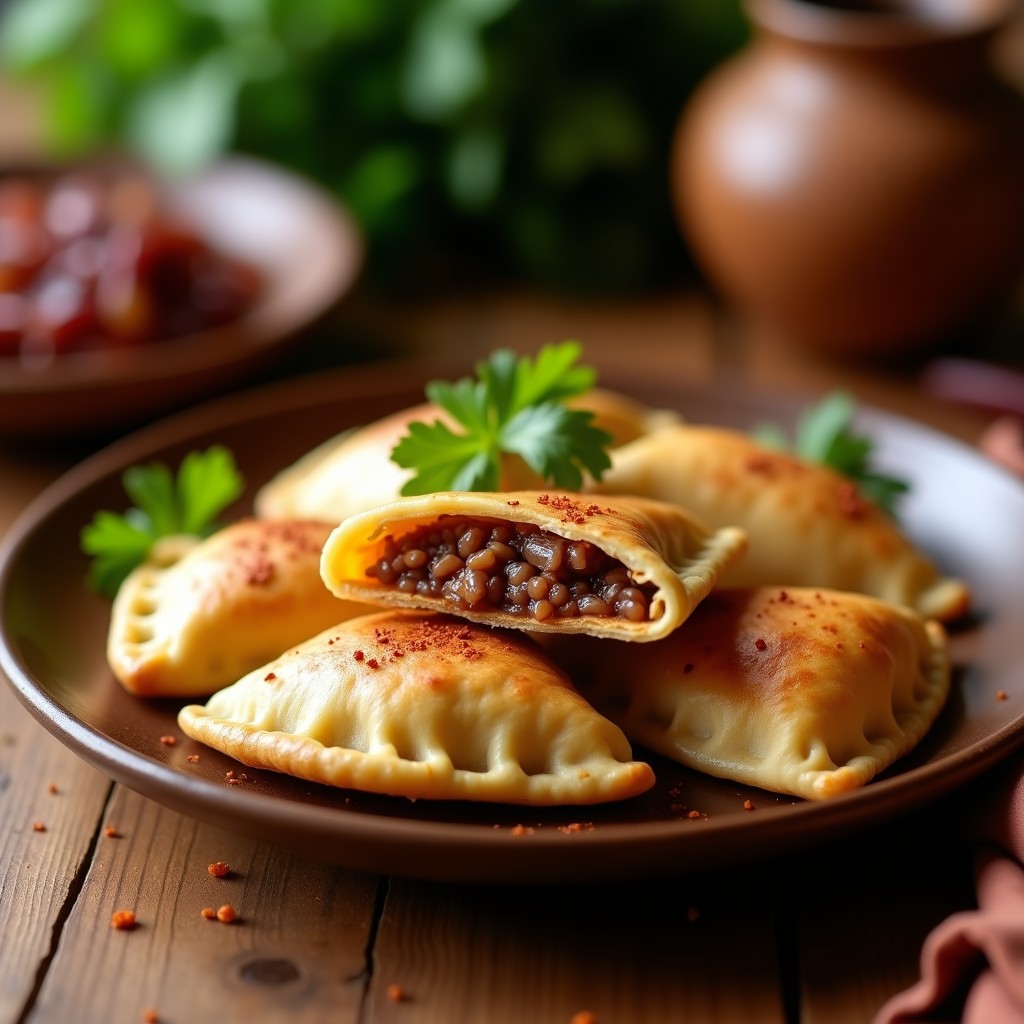 Empanadas de Mijo y Queso de Cabra: Receta Africana Sin Gluten en Airfryer