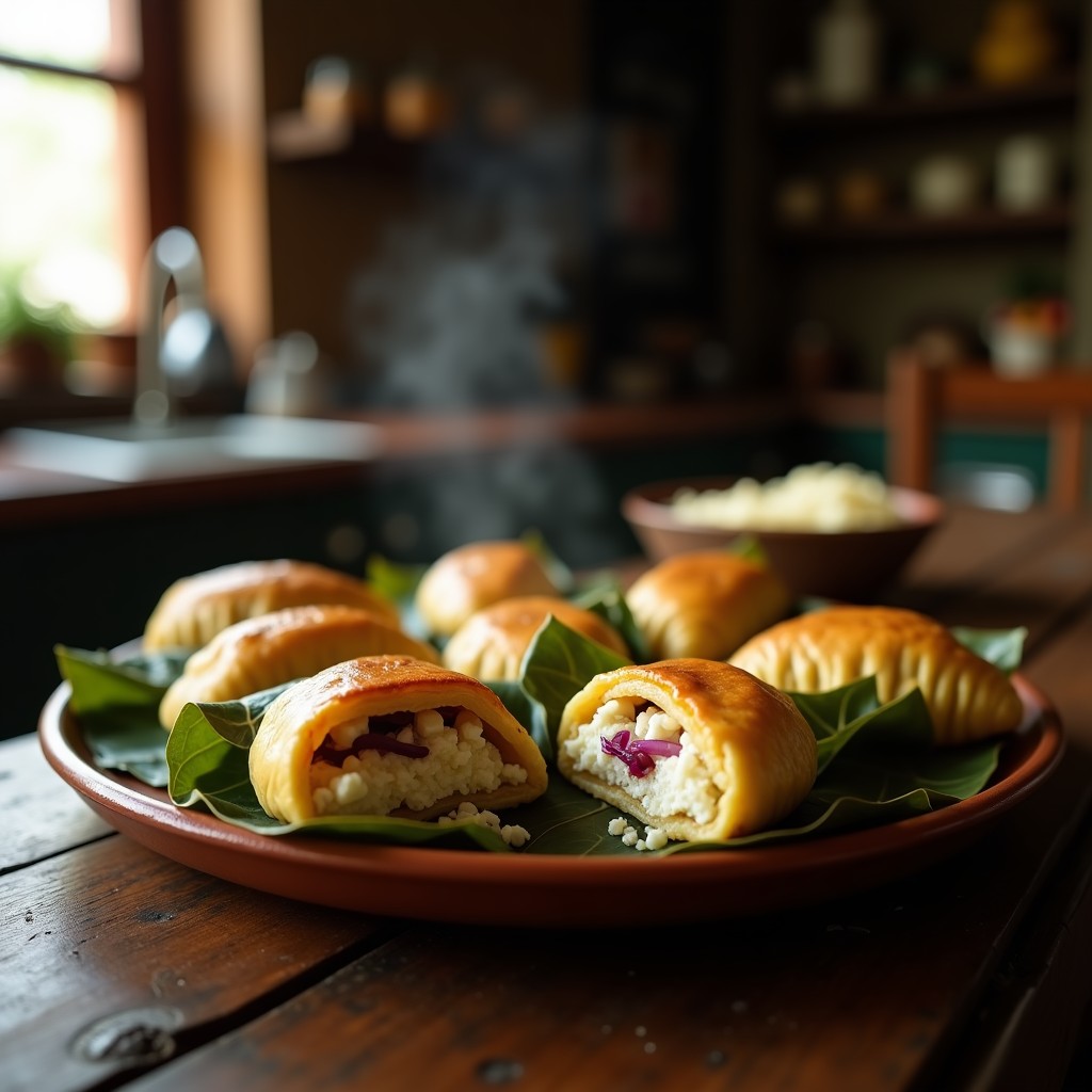 Empanadas de Yaracuy con Queso Llanero: Receta Venezolana en Olla Express en 20 Minutos