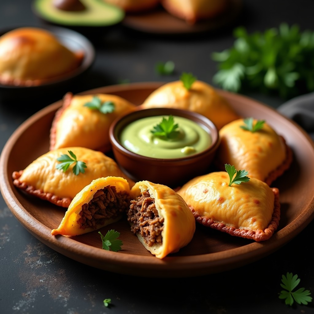 Empanadas de Yuca y Carnita de Hongos Portobello: Receta Vegana y Sin Gluten en Thermomix