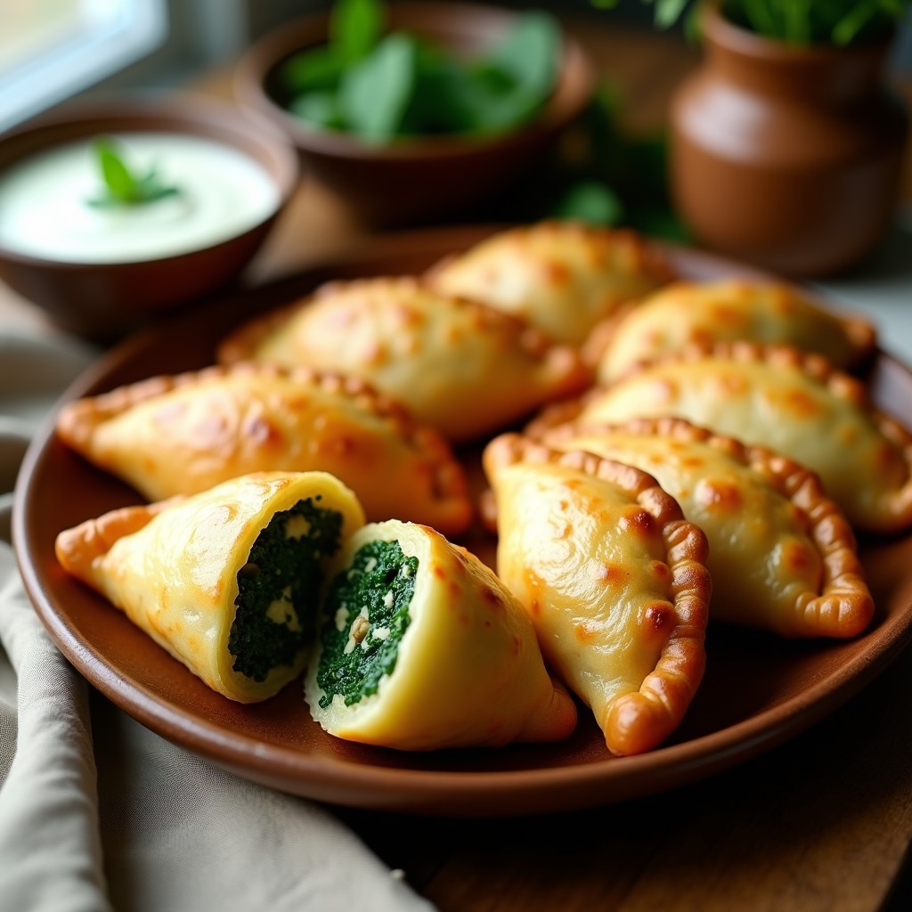 Empanadas de Yuca y Espirulina: Receta Sin Gluten y Alta en Hierro en Airfryer