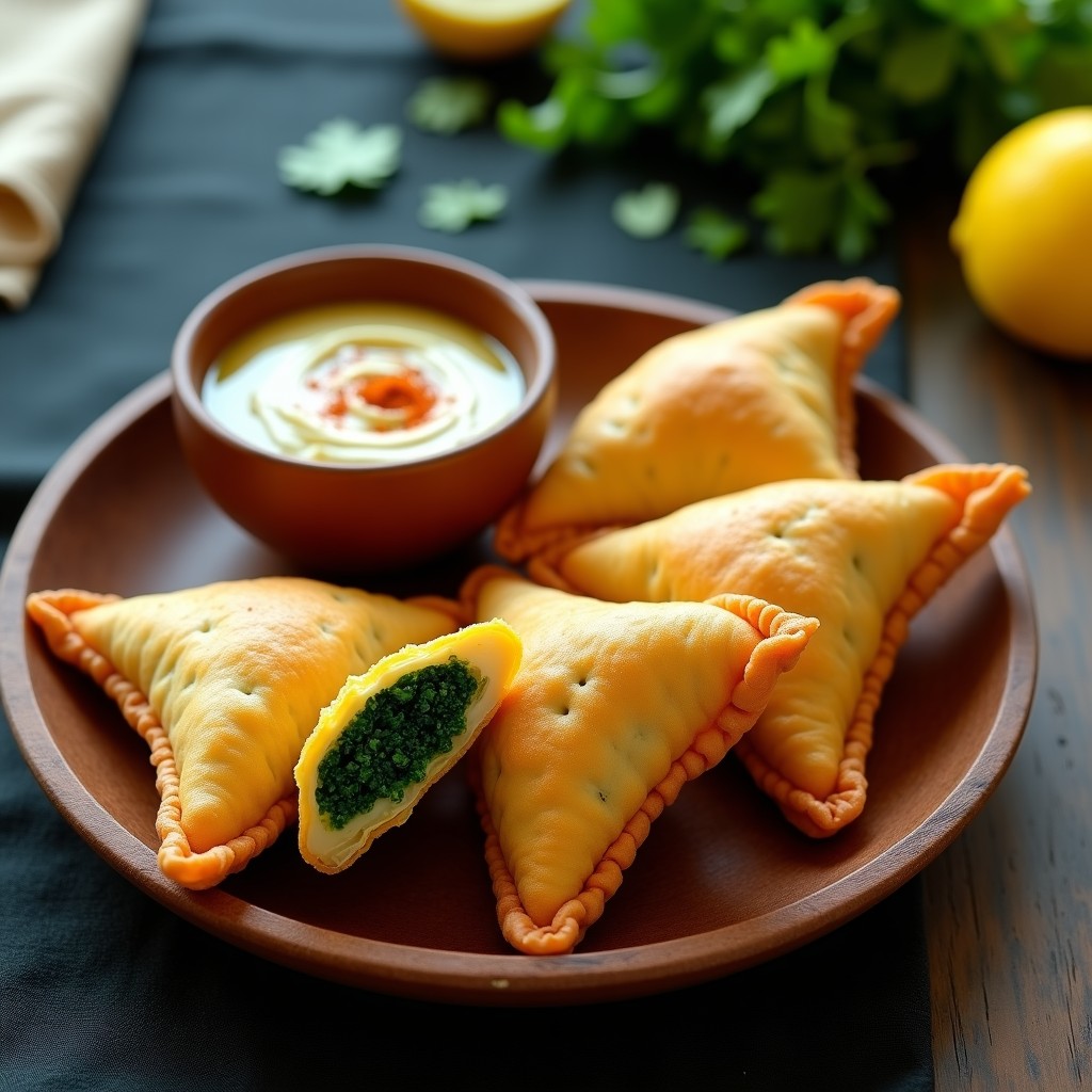 Empanadas de Yuca y Espirulina: Receta Vegana en Olla Express con Toque Crujiente
