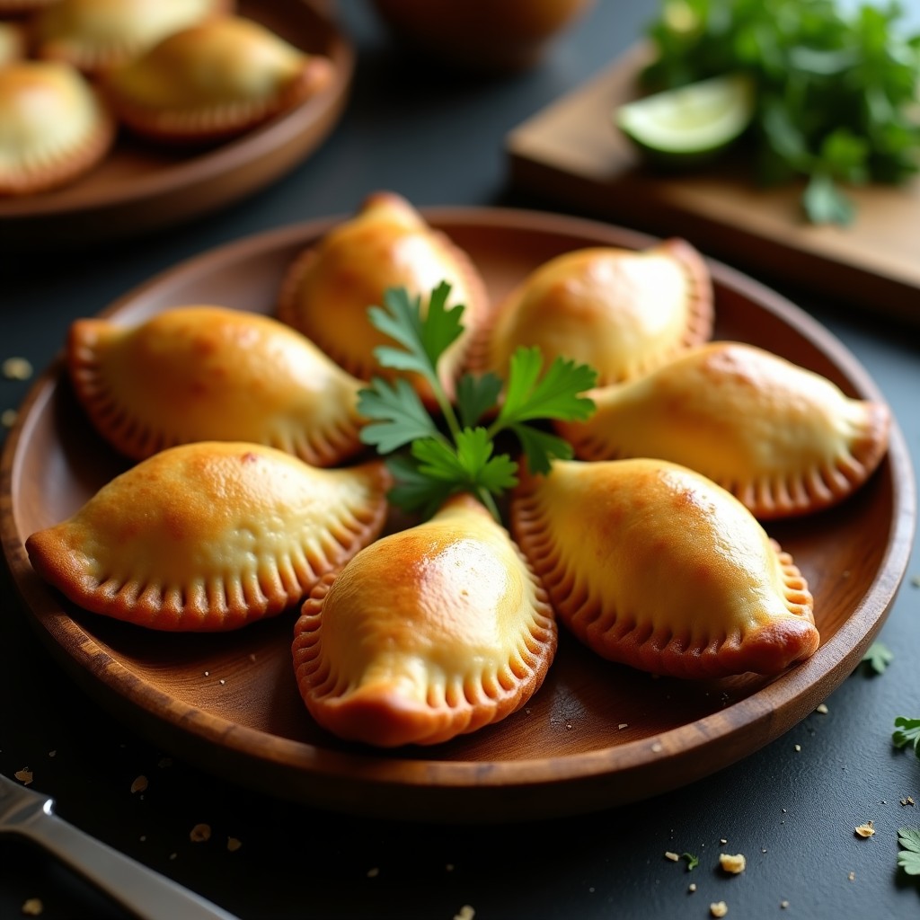 Empanadas de Yuca Rellenas de Hongos Portobello: Receta Sin Gluten y en Olla Express