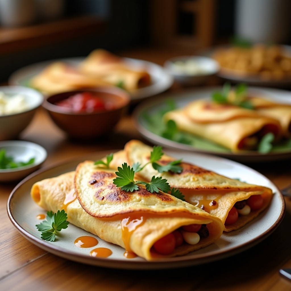 Empanadillas de Berenjena Ahumada y Queso Feta: Receta en Airfryer con Toque Mediterráneo