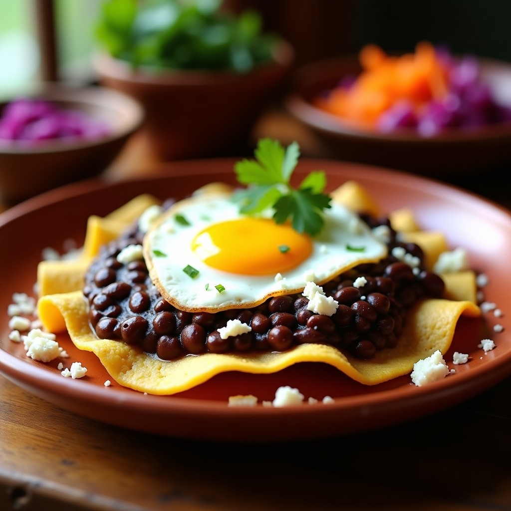 Enfrijoladas Salvadoreñas: Receta Tradicional con Huevo y Queso Fresco
