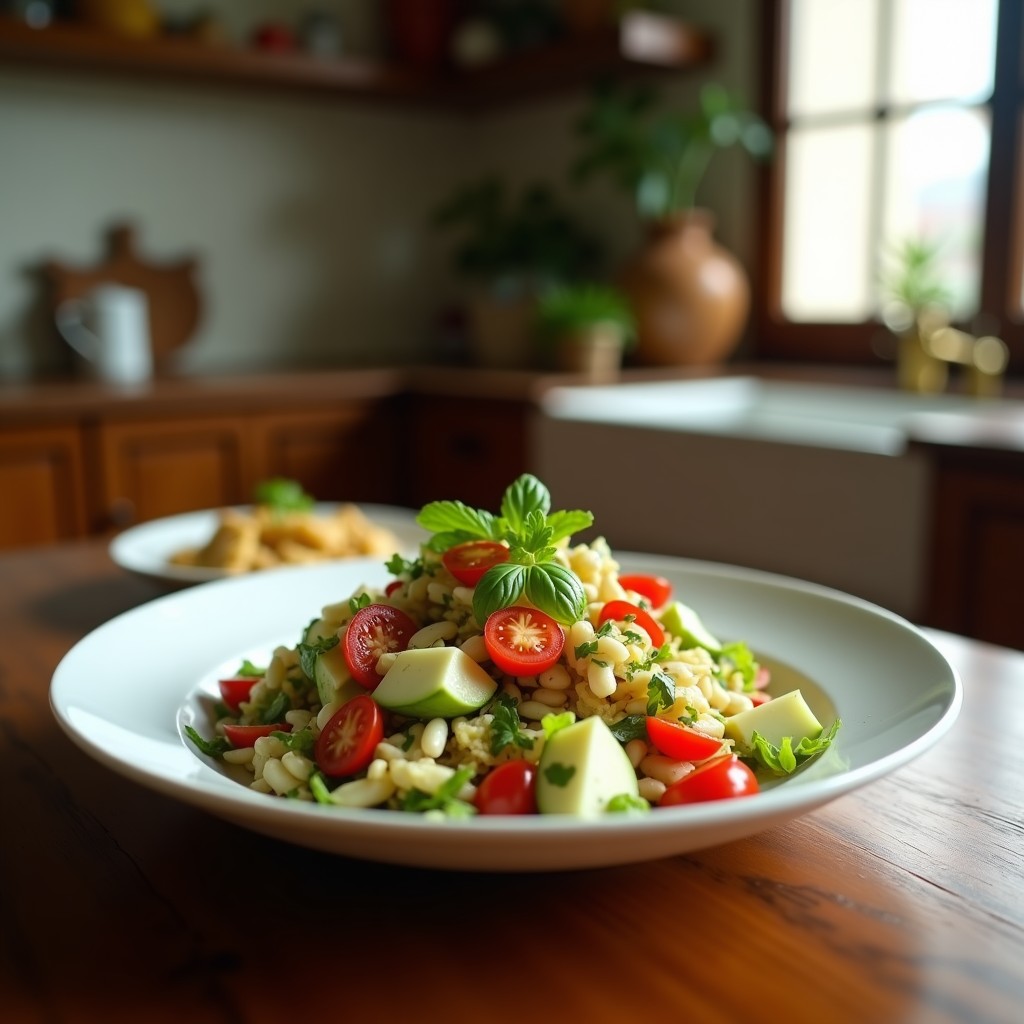 Ensalada Griega Auténtica: La Receta Fresca y Fácil que Necesitas en 10 Minutos