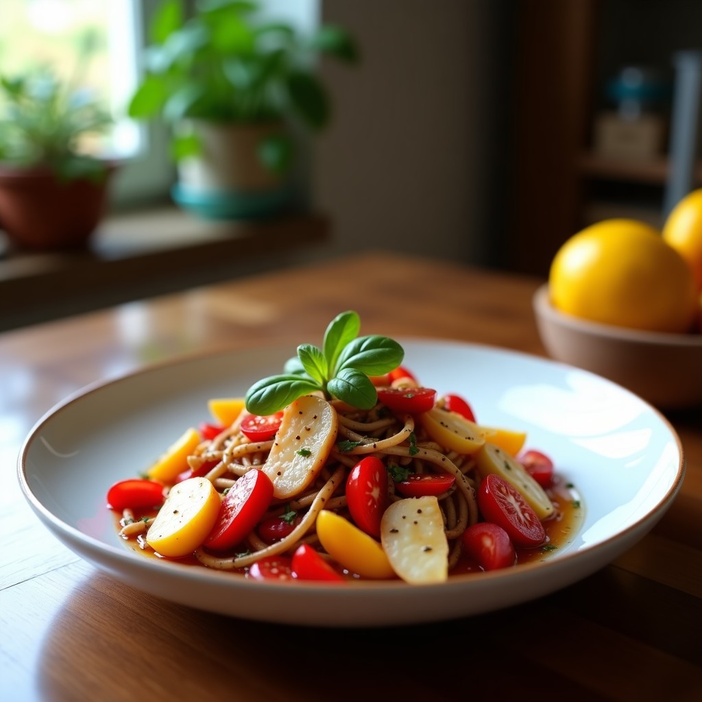 Ensalada Templada de Lentejas y Pato Confitado con Vinagreta de Frutos Rojos: Receta Gourmet Fácil en 30 Minutos