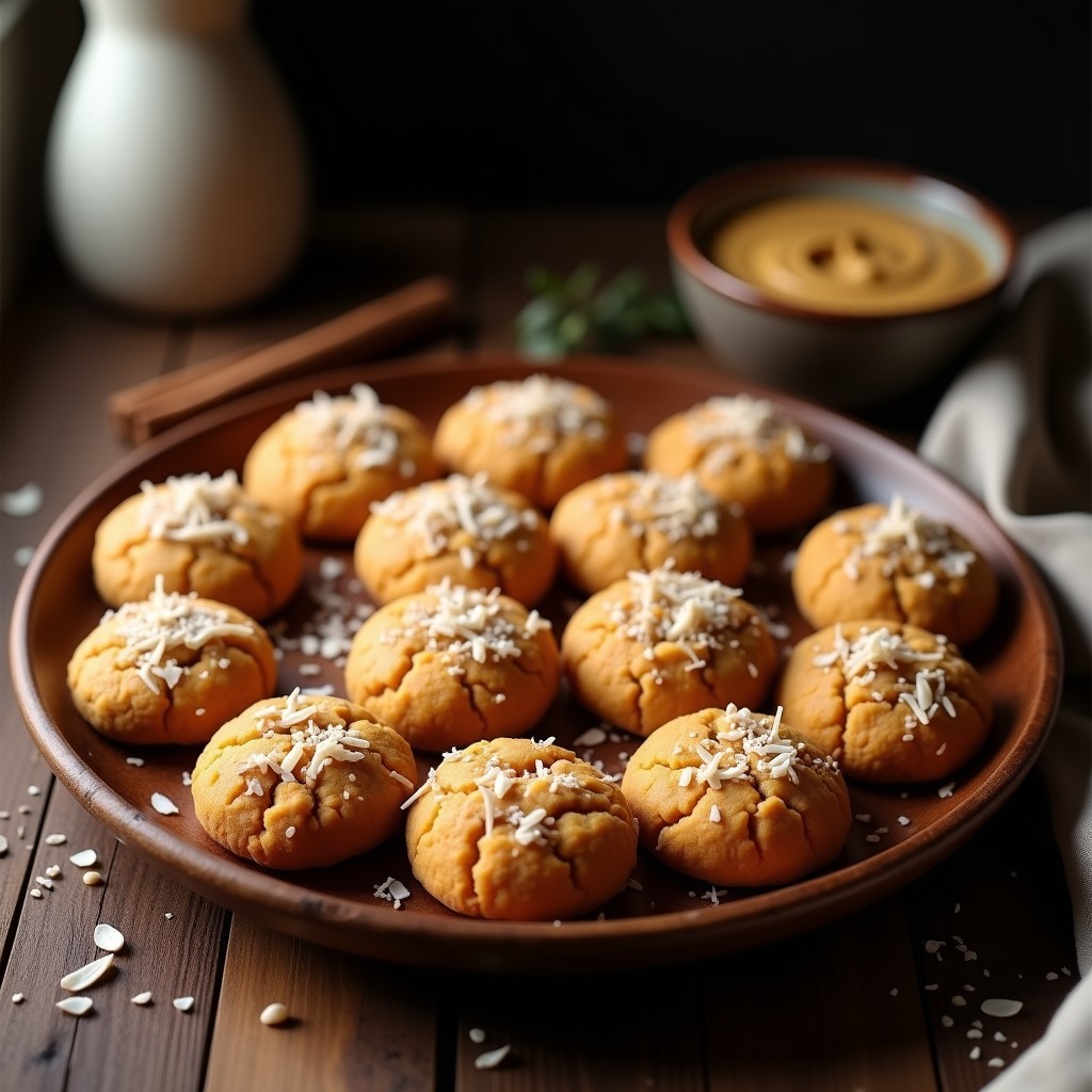 Galletas de Harina de Lenteja Roja y Tahini: Receta Sin Horno y Sin Azúcar