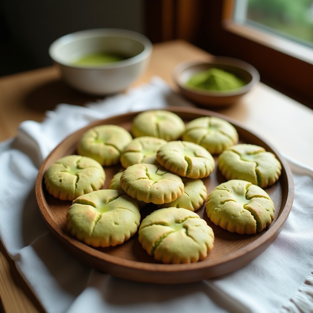Galletas de Harina de Lentejas y Matcha: Receta Sin Azúcar y Alta en Fibra