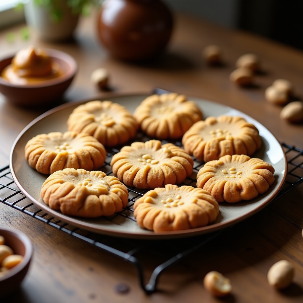 Galletas de Harina de Sorgo y Mantequilla de Cacahuete: Snack Sin Gluten y Alta en Fibra