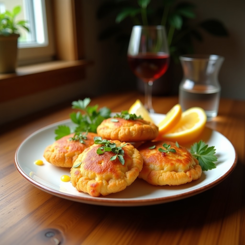 Gallitas doradas y crujientes de queso de almendras y romera, con semillas de sésamo tostadas, servidas en una tabla de madera rústica. Snack keto en Airfryer con textura perfecta y aroma a hierbas frescas.