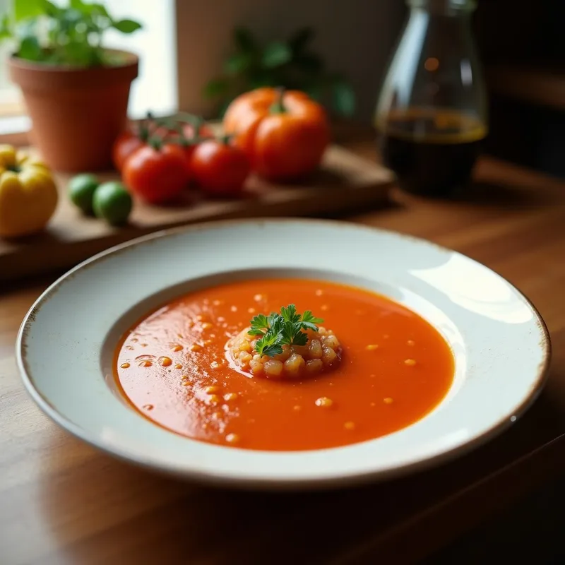 Gaspacho Andaluz Tradicional: Receta Auténtica Sin Cocinar en 15 Minutos
