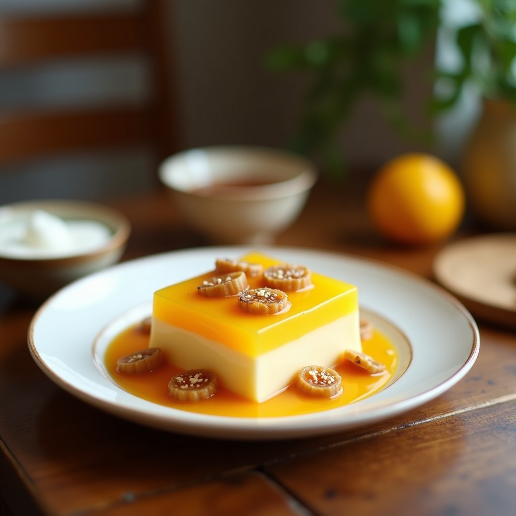 Gelatina de Maracuyá y Coco con Capas de Chía: Postre Chileno Sin Azúcar y Refrescante