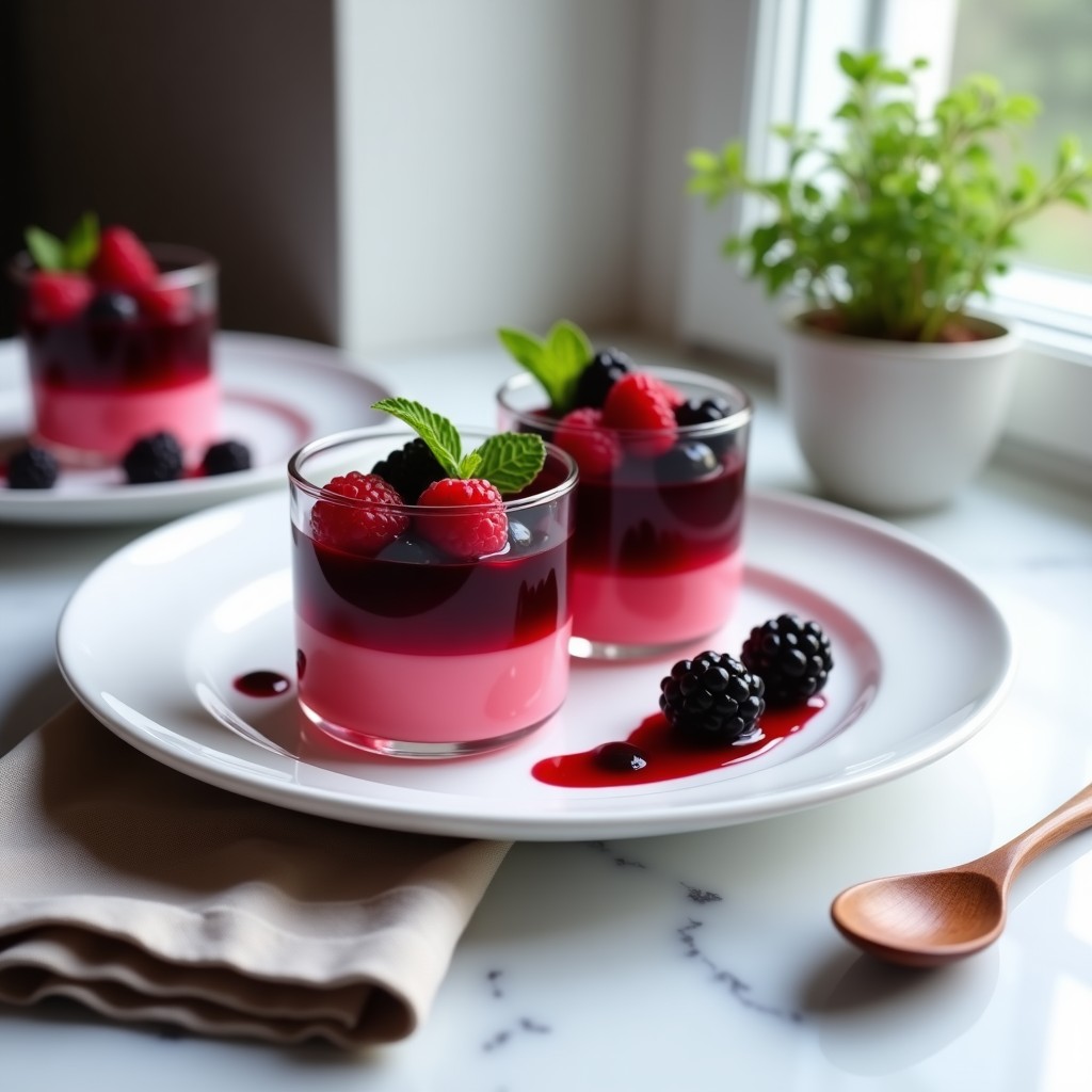 Gelée de Frutos Rojos con Vinagre Balsámico: Postre Francés Sin Azúcar