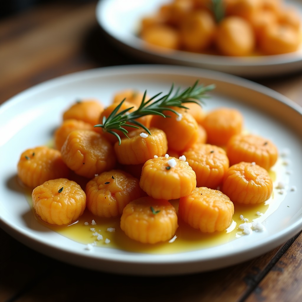 Gnocchi de Boniato y Harina de Garbanzo: Receta Sin Gluten en Airfryer