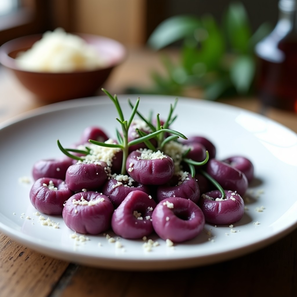 Gnocchi de Boniato Morado y Romero: Receta Keto en Thermomix Sin Harina y con Toque Italiano