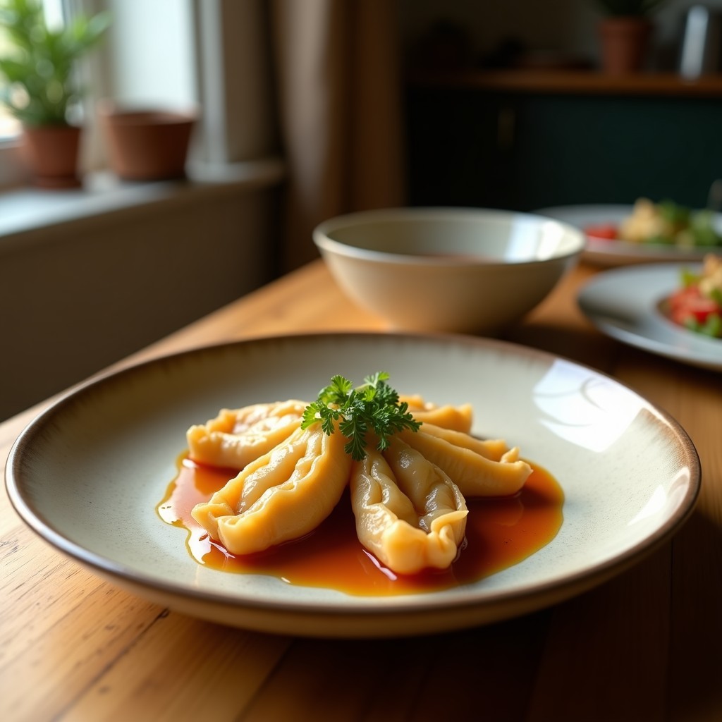 Gyoza de Coliflor y Cerdo al Vapor: Receta Japonesa Keto en Airfryer sin Harina