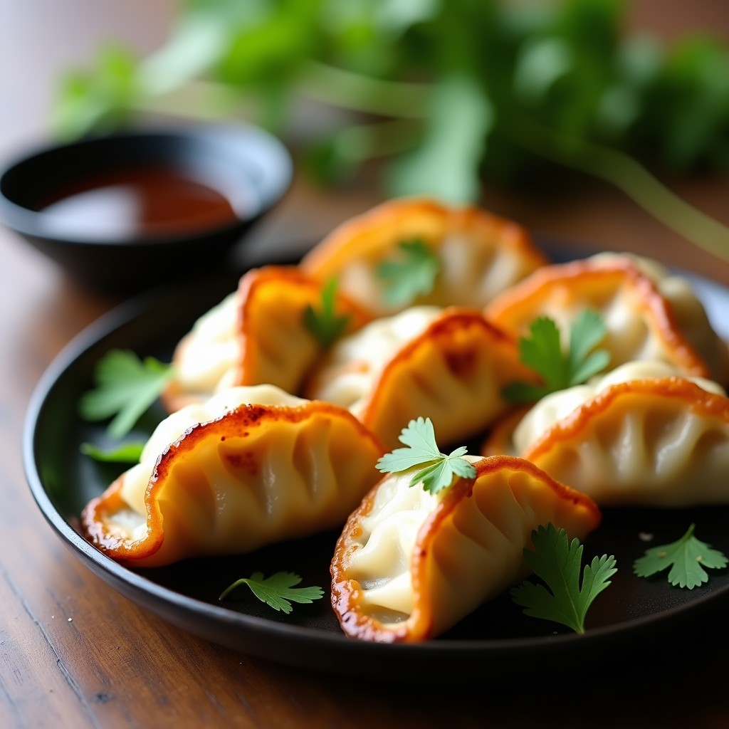 Gyoza de Hongos Shiitake y Tofu: Receta en Airfryer Sin Freír y Alta en Proteína