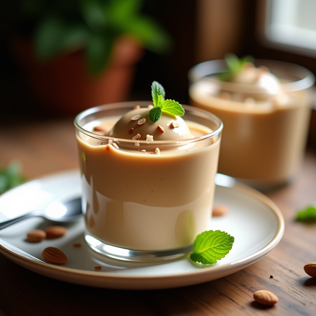 Helado de Café y Hongos Reishi: Postre Antiinflamatorio Sin Azúcar en Thermomix