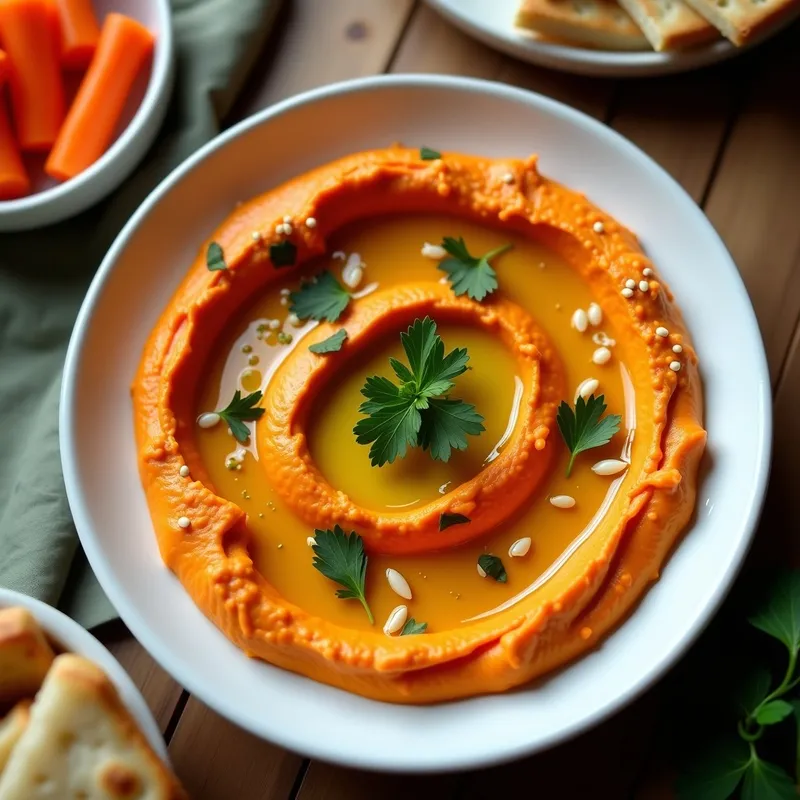 Hummus de Pimiento Asado Ahumado: Receta en Airfryer Sin Aceite en 20 Minutos