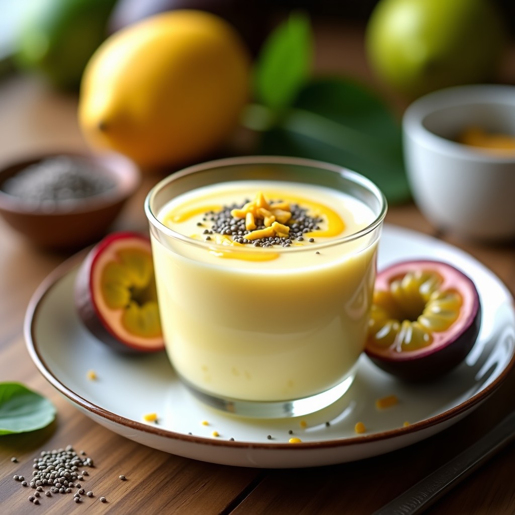 Mousse de Marañón y Limón: Postre Vegano Sin Lácteos y con Toque Tropical