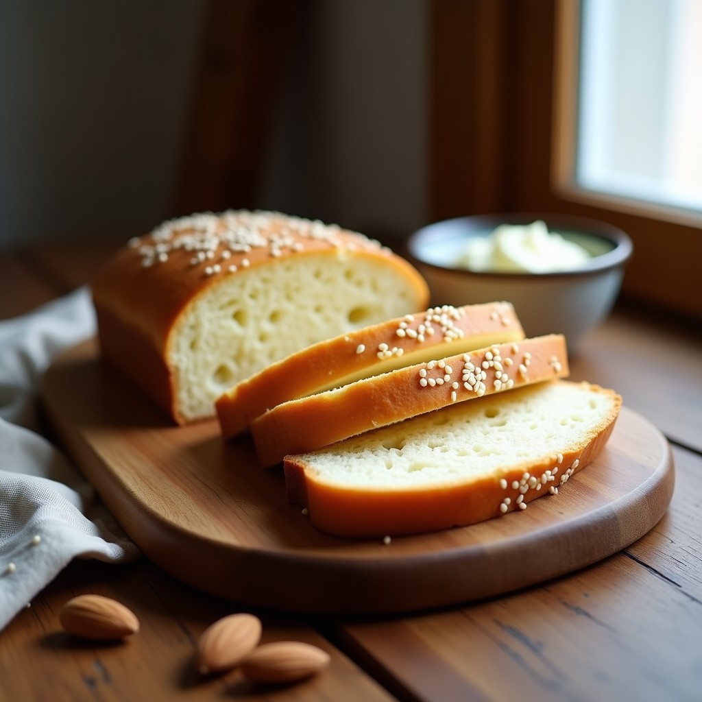 Pan de Molde de Almendra y Psyllium: Receta Sin Gluten y Keto para Sandwiches
