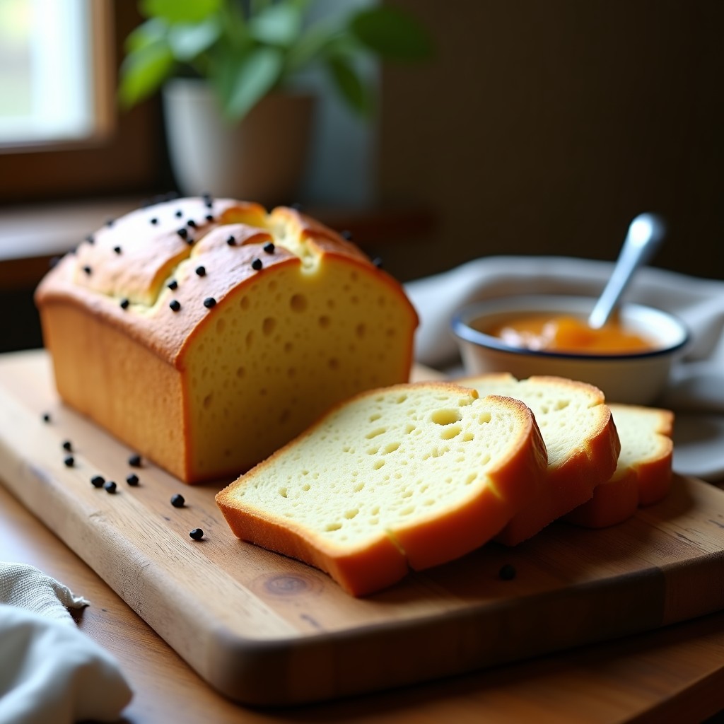 Pan de Queso de Almendras y Semillas de Amapola: Receta Sin Harina y Sin Lactosa