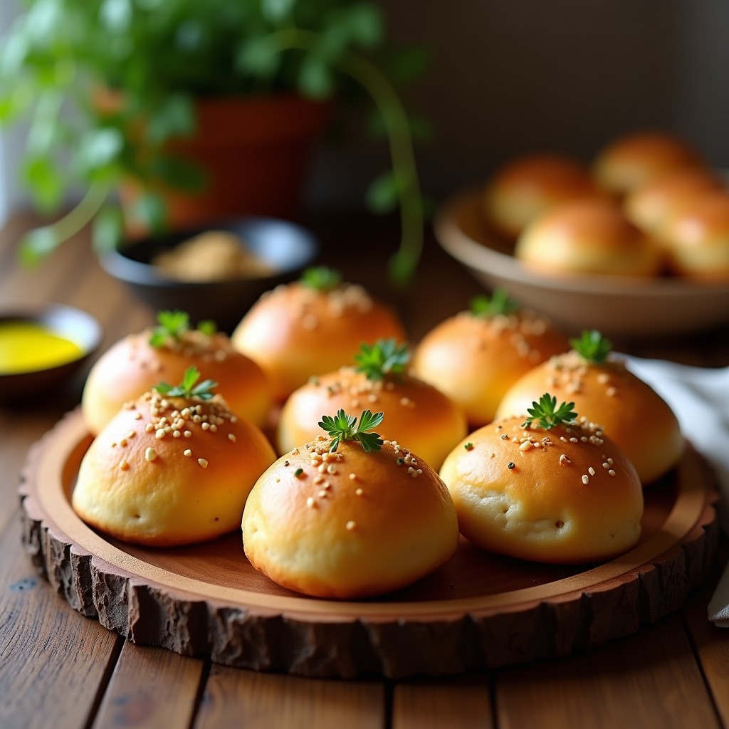 Pan de queso brasileño dorado y esponjoso con harina de almendra, servido en una canasta de mimbre sobre fondo rústico. Receta keto y sin gluten en airfryer.