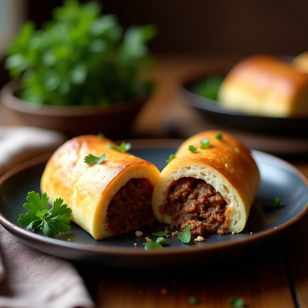 Pan de Yuca Relleno de Carne de Res y Queso Fontal: Receta Argentina en Olla Lenta