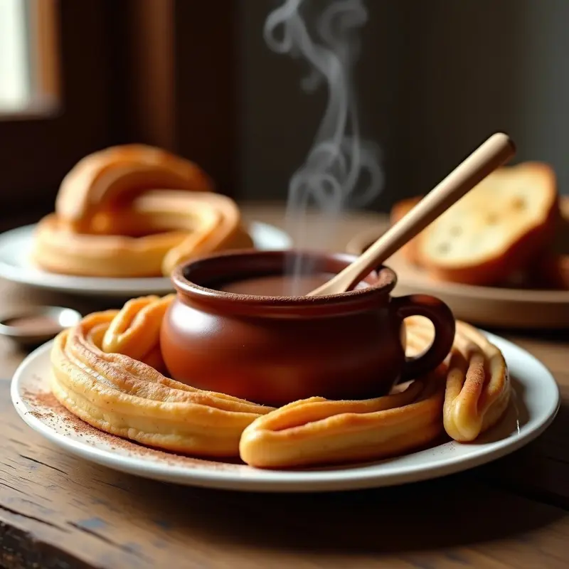 Panes con Chocolate y Churros para Chocolatada: Receta de Merienda Infantil