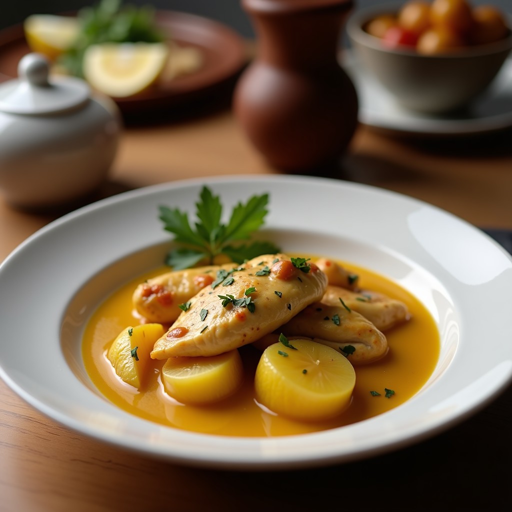 Pollo al Curry Massaman Cremoso con Patatas y Cacahuetes: Receta Tailandesa Fácil y Aromática