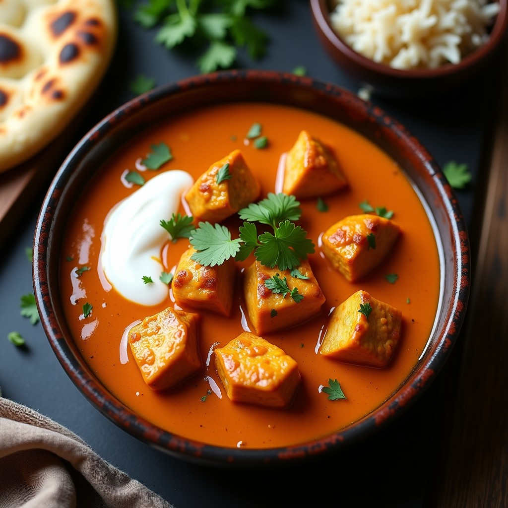 Pollo al Curry Tikka Masala Cremoso: Receta India Fácil y Aromática en 30 Minutos
