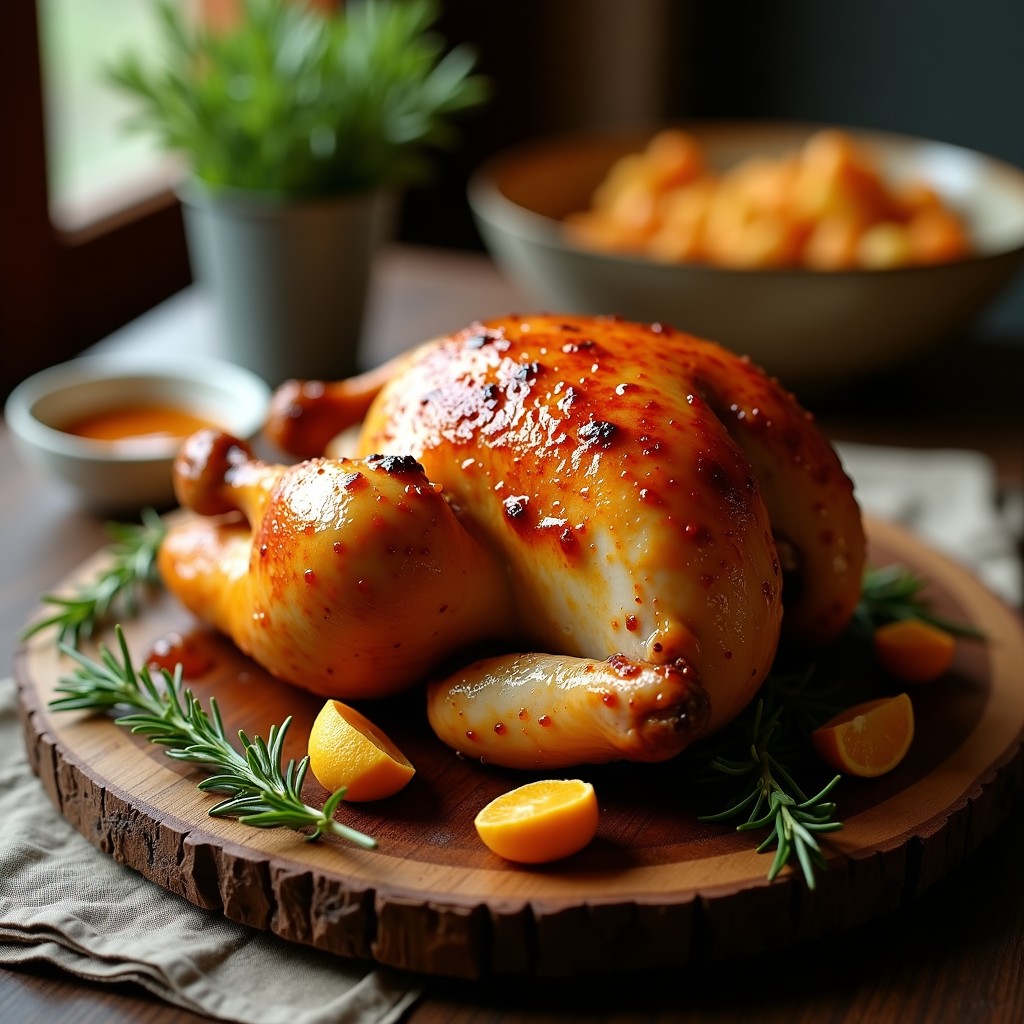 Pollo Asado a la Mostaza y Miel: Receta Jugosa, Fácil y con Piel Crujiente